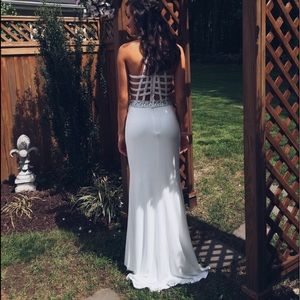 White Prom Dress